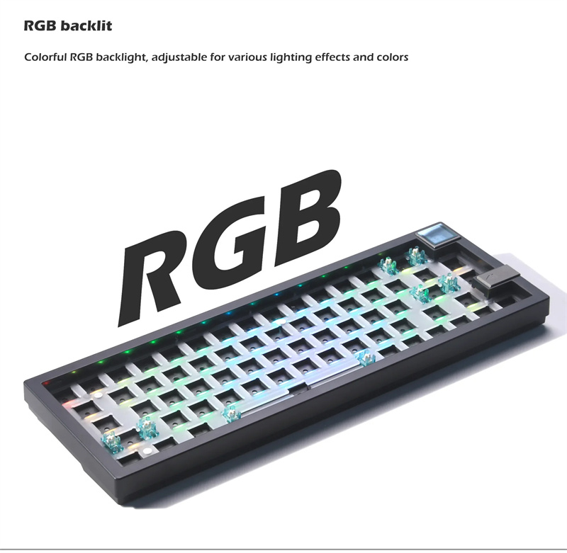 GMK67-S-Custom-Display-Screen-Mechanical-Gaming-Keyboard-Kit-Heiszlig-austauschbar-60-RGB-24Gbluetoo-2008460-5